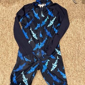 Sun protection zone swimsuit